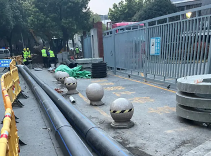 HDPE-Rohre tragen zur Umgestaltung der städtischen Wasserversorgung in Jiangyin bei und schaffen eine sichere und effiziente städtische „Lebensader“